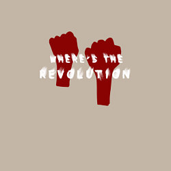 Свитшот хлопковый мужской Depeche Mode revolution, цвет: миндальный — фото 2