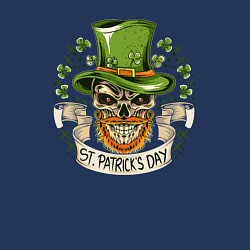 Свитшот хлопковый мужской St Patrick day, цвет: тёмно-синий — фото 2