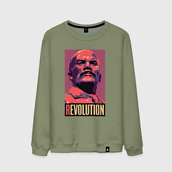 Мужской свитшот Lenin revolution