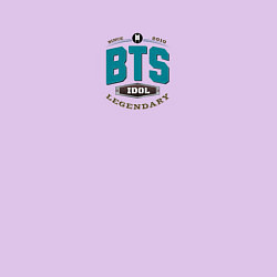 Свитшот хлопковый мужской BTS legendary, цвет: лаванда — фото 2