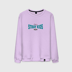 Свитшот хлопковый мужской Stray Kids legendary, цвет: лаванда
