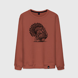 Мужской свитшот Индейка домашняя