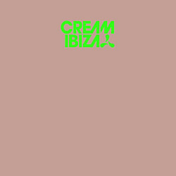Свитшот хлопковый мужской Cream Ibiza, цвет: пыльно-розовый — фото 2