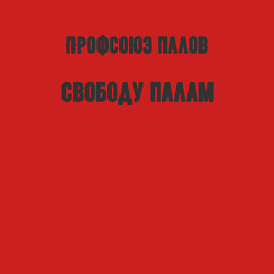 Свитшот хлопковый мужской Профсоюз палов, цвет: красный — фото 2