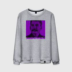 Свитшот хлопковый мужской Joseph Stalin, цвет: меланж