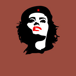 Свитшот хлопковый мужской Revolution girl, цвет: кирпичный — фото 2