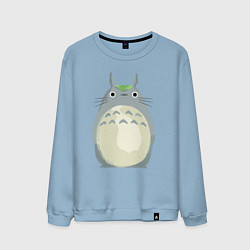 Свитшот хлопковый мужской Neighbor Totoro, цвет: мягкое небо