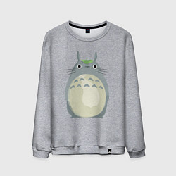 Свитшот хлопковый мужской Neighbor Totoro, цвет: меланж