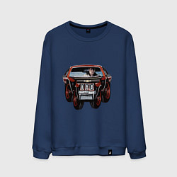 Мужской свитшот Райан гослинг за рулём мем