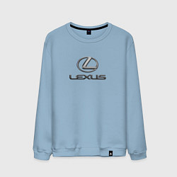 Мужской свитшот Lexus авто бренд лого