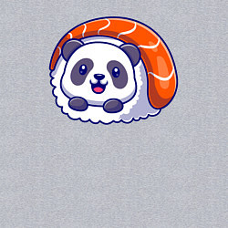 Свитшот хлопковый мужской Roll panda, цвет: меланж — фото 2