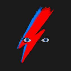 Свитшот хлопковый мужской Bowie, цвет: черный — фото 2