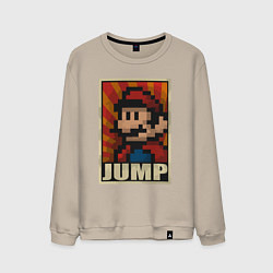 Мужской свитшот Jump Mario