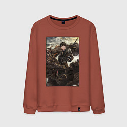 Мужской свитшот Чжун Ли - дракон