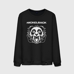 Мужской свитшот Nickelback rock panda