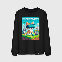 Мужской свитшот Catcraft - collaboration ai art