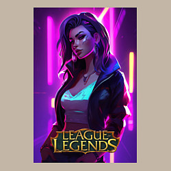 Свитшот хлопковый мужской League of Legends Kaisa Kda, цвет: миндальный — фото 2