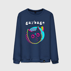 Мужской свитшот Garbage rock star cat