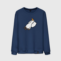 Мужской свитшот Гусь пожалуй поваляюсь