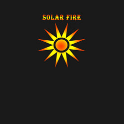 Свитшот хлопковый мужской Solar Fire, цвет: черный — фото 2