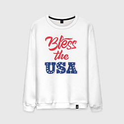 Мужской свитшот Bless the USA
