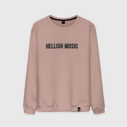 Мужской свитшот Hellish music