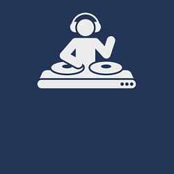 Свитшот хлопковый мужской Dj style, цвет: тёмно-синий — фото 2