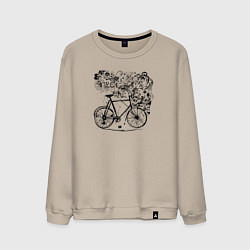 Мужской свитшот Абстрактный велоузор