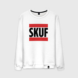 Мужской свитшот Skuf - красные линии