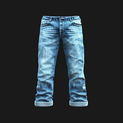 Свитшот хлопковый мужской Джинсы штаны jeans, цвет: черный — фото 2