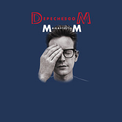 Свитшот хлопковый мужской Depeche Mode - Fletch memento mori, цвет: тёмно-синий — фото 2