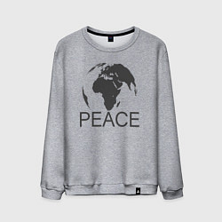 Мужской свитшот Peace the world