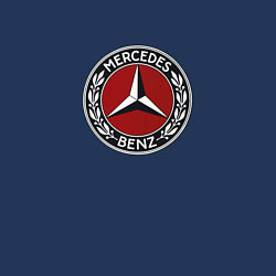 Свитшот хлопковый мужской Mercedes benz sport logo, цвет: тёмно-синий — фото 2