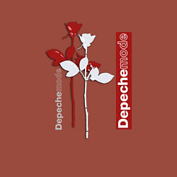 Свитшот хлопковый мужской Depeche Mode - Roses violator, цвет: кирпичный — фото 2