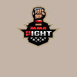Свитшот хлопковый мужской MMA fight night, цвет: миндальный — фото 2
