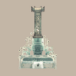 Свитшот хлопковый мужской Bloodborne - Миколаш, Хозяин кошмара, цвет: миндальный — фото 2