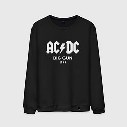 Мужской свитшот AC DC - Big gun 1993