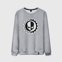 Свитшот хлопковый мужской Вархаммер Механикус, цвет: меланж