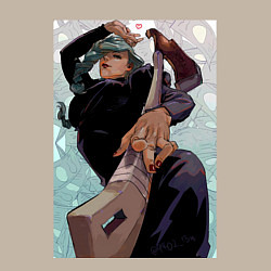 Свитшот хлопковый мужской Магическая битва Маки Дзэнин, цвет: миндальный — фото 2