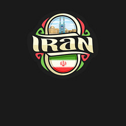 Свитшот хлопковый мужской Iran, цвет: черный — фото 2