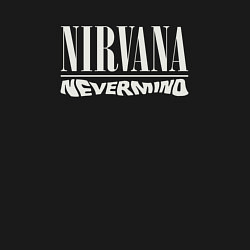 Свитшот хлопковый мужской Nevermind Nirvana, цвет: черный — фото 2