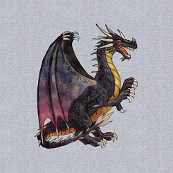 Свитшот хлопковый мужской HOMM3 Black Dragon, цвет: меланж — фото 2