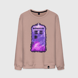 Мужской свитшот Violet tardis