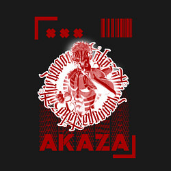 Свитшот хлопковый мужской Demon Slayer - Akaza, цвет: черный — фото 2