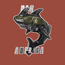 Свитшот хлопковый мужской Мото животное, цвет: кирпичный — фото 2