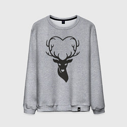 Мужской свитшот Love deer