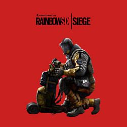 Свитшот хлопковый мужской Сидж, цвет: красный — фото 2