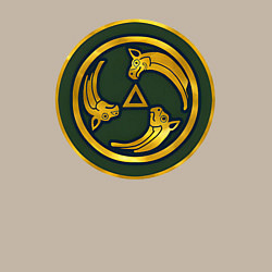 Свитшот хлопковый мужской Аланы из Total War: Attila, цвет: миндальный — фото 2