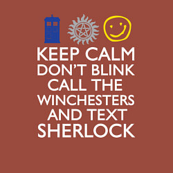 Свитшот хлопковый мужской Doctor Sherlock, цвет: кирпичный — фото 2
