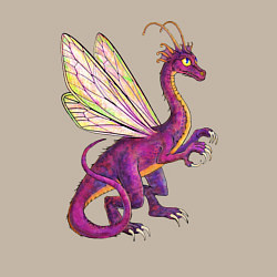 Свитшот хлопковый мужской HOMM3 Faerie Dragon, цвет: миндальный — фото 2